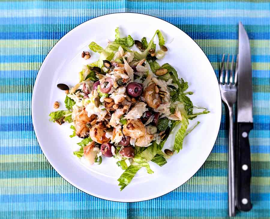 Smoked Fish Salad With Roasted Turnips Recipe Cuisine Fiend